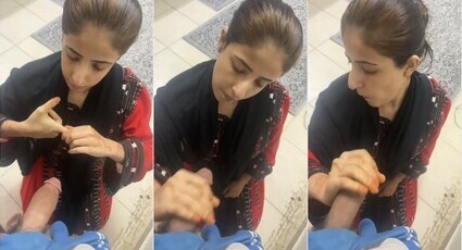 Beautiful Sexy Married Wife Blowjob