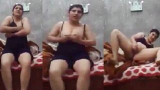 Unsatisfied Horny Wife Masturbating Moaning