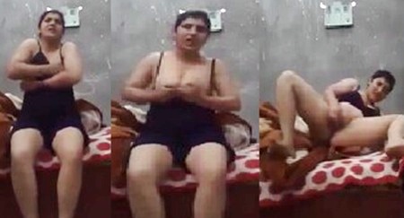 Unsatisfied Horny Wife Masturbating Moaning